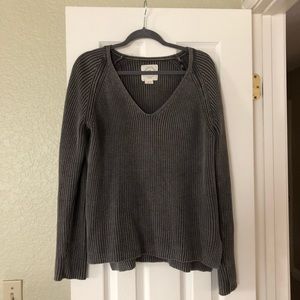 Grey long sleeve sweater from Urban Knit Supply